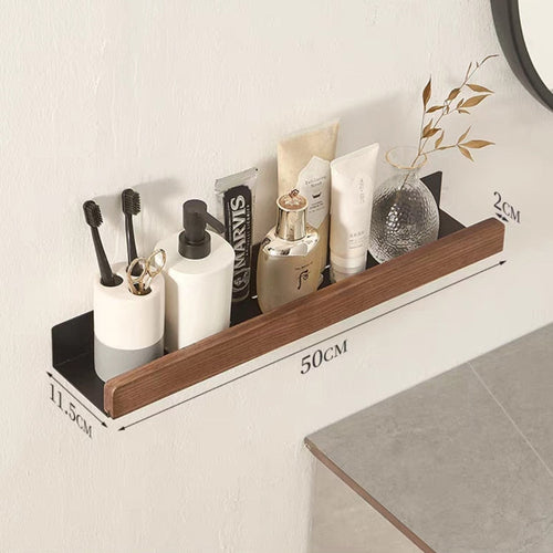Bathroom Rack Wall-mounted Shower Room Toilet Nordic style Shelf