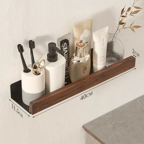 Bathroom Rack Wall-mounted Shower Room Toilet Nordic style Shelf