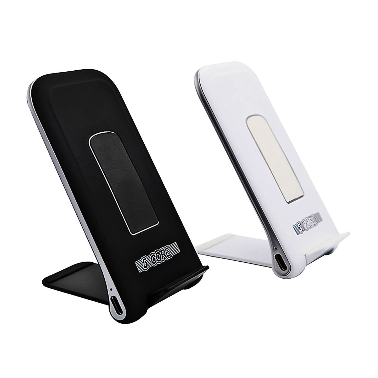5 Core Wireless Charger 10W Max Fast Wireless Charging Pad Glass Top Pair Boostcharge Slim USB-C